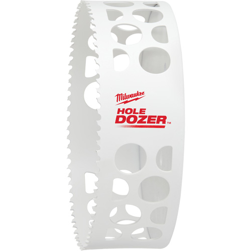 Scie-cloche Hole Dozer, 5-1/2", Profondeur de la coupe 1-5/8", Bim&eacute;tal GTA Hardware Inc