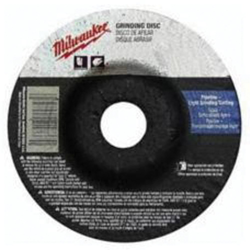 Meule, 4-1/2" x 1/4", Arbre 7/8", Oxyde d'aluminium, Type 27 GTA Hardware Inc