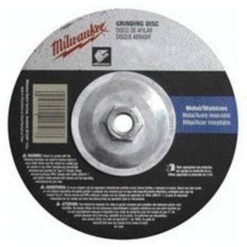 Grinding Wheel, 7" x 1/4", 5/8"-11 Arbor, Aluminum Oxide, Type 27 GTA Hardware Inc