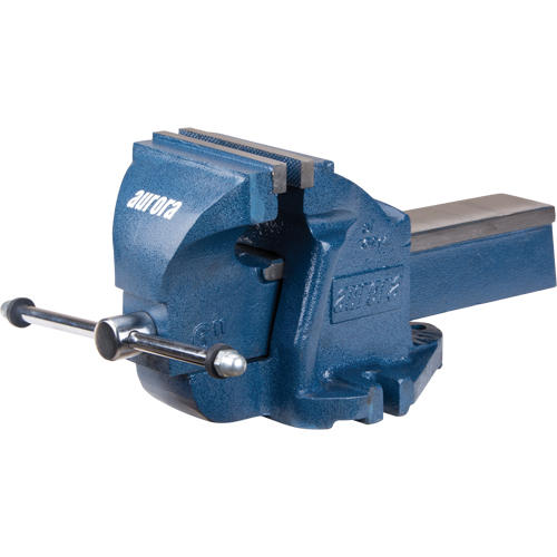 Heavy-Duty Bench Vise, 6" Jaw Width, 3-1/2" Throat Depth GTA Hardware Inc