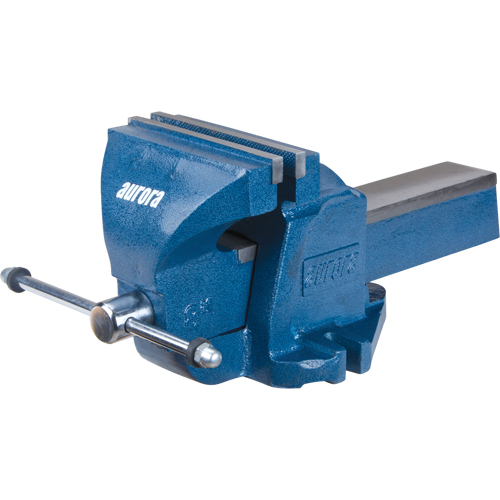 Heavy-Duty Bench Vise, 8" Jaw Width, 4" Throat Depth GTA Hardware Inc
