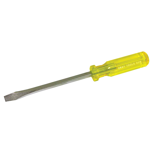 Slotted Screwdriver, 5/16", 10-1/4" L, Plastic Handle GTA Hardware Inc