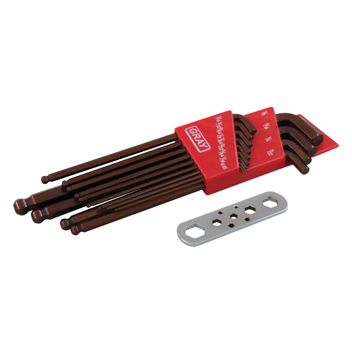 Long Arm Ball Hey Key Set, 13 Pcs., Imperial GTA Hardware Inc