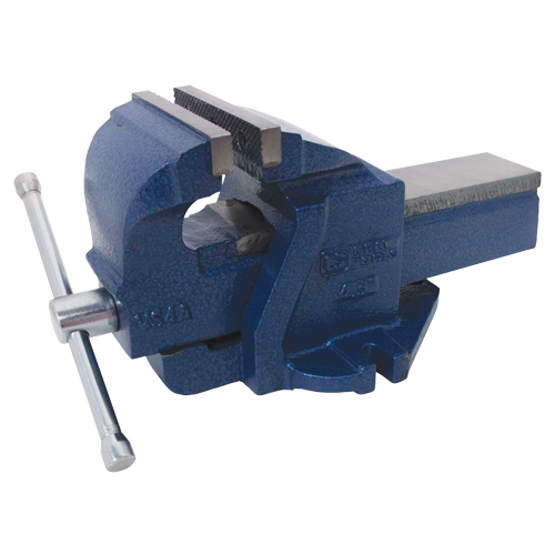 Ductile Iron Mechanics Bench Vise, 4-1/2" Jaw Width, 2-3/5" Throat Depth GTA Hardware Inc