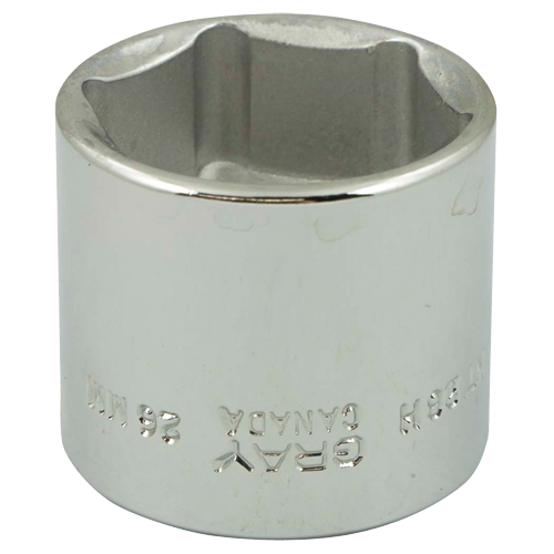 Douille, 15 mm, Prise 3/8", 6 pans GTA Hardware Inc