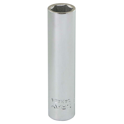 Socket, 8 mm, 1/4" Drive, 6 Points GTA Hardware Inc