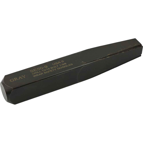 Straight Type Screw Extractor, 9, For Screw Size 1-1/4", Carbide GTA Hardware Inc