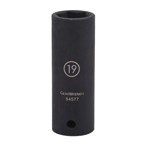 Douille, Chocs, 24 mm, Prise 1/2", 6 pans, Profond GTA Hardware Inc