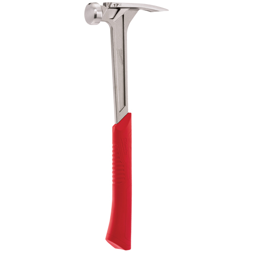 Smooth Face Framing Hammer, 17 oz., Solid Steel Handle, 16-1/8" L GTA Hardware Inc