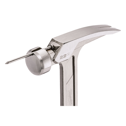 Smooth Face Framing Hammer, 22 oz., Solid Steel Handle, 15" L GTA Hardware Inc