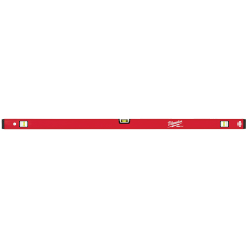 Redstick Compact Level, Box, 4' L, Steel, 3, Non-Magnetic GTA Hardware Inc