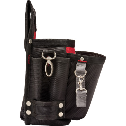 Poche de travail pour &eacute;lectricien, Nylon, 15 pochettes, Noir GTA Hardware Inc