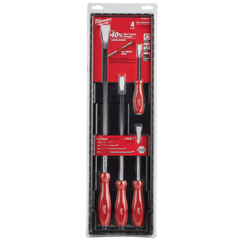 Pry Bar Set, 4 Pcs. GTA Hardware Inc
