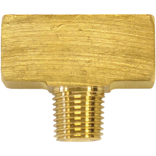 Male Branch Tee, Brass, 1/4" GTA Hardware Inc