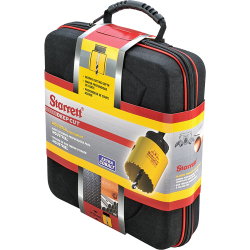 Industrial Hole Saw Kit, 14 Pieces GTA Hardware Inc