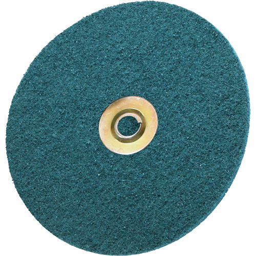 Disque de conditionnement de surface Scotch-Brite, 4-1/2" dia., Grain Moyen, Oxyde d'aluminium GTA Hardware Inc