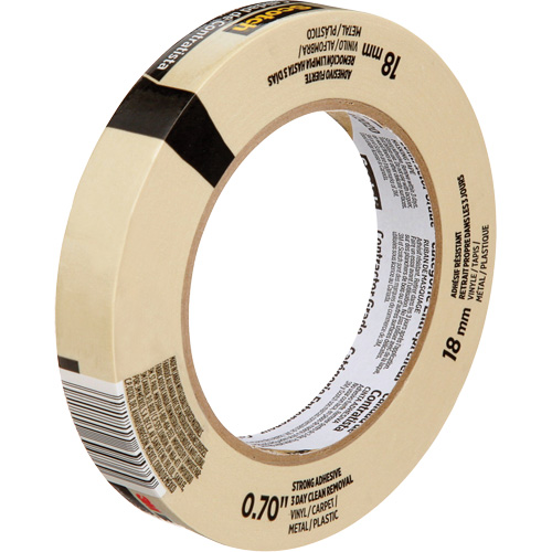 Scotch&reg; Contractor Grade Masking Tape 2020, 18 mm (3/4") x 55 m (180'), Beige GTA Hardware Inc
