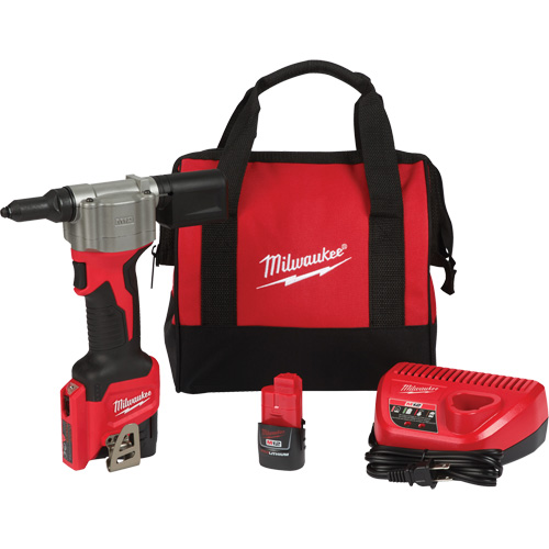 Ensemble outil &agrave; riveter M12 GTA Hardware Inc