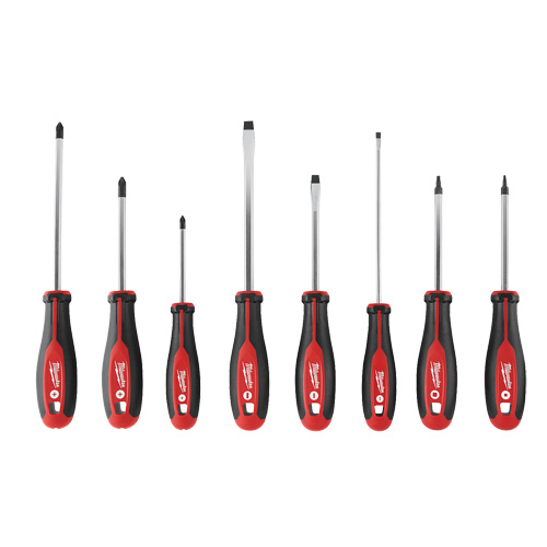 Screwdriver Set with Square Drive, 8 Pcs., Magnetic GTA Hardware Inc