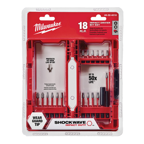 Jeu d'embouts pour cl&eacute; &agrave; chocs Shockwave GTA Hardware Inc