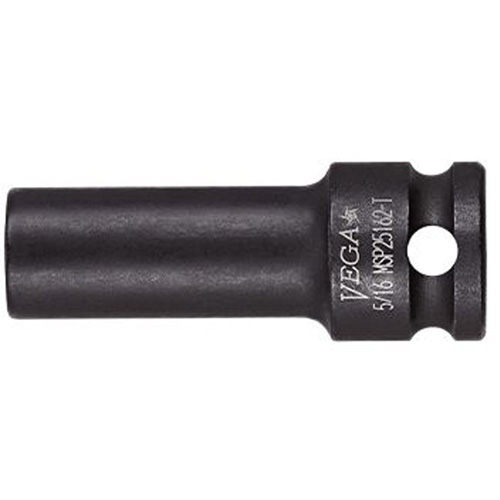 Thin Walled Socket, Impact, 1/2", 3/8" Drive, 6 Points, Deep GTA Hardware Inc