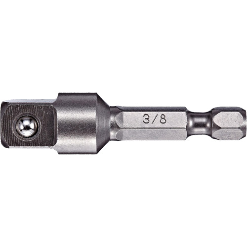 Adapter & Extension, 1/4" Drive Size, 3/8" Male Size, Ball, 2" L GTA Hardware Inc