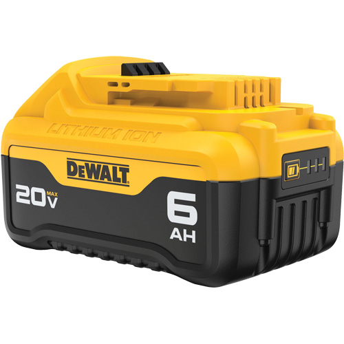 Bloc-piles Max XR Premium, Lithium-ion, 20 V, 6 Ah GTA Hardware Inc