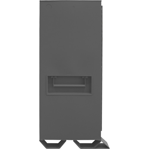 Armoire de rangement avec tablettes pour le chantier, Acier, 47,5 pi³, Gris GTA Hardware Inc