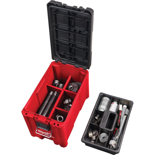 Coffre &agrave; outils compact Packout, 10" x 16-1/5" x 13", Noir/Rouge GTA Hardware Inc