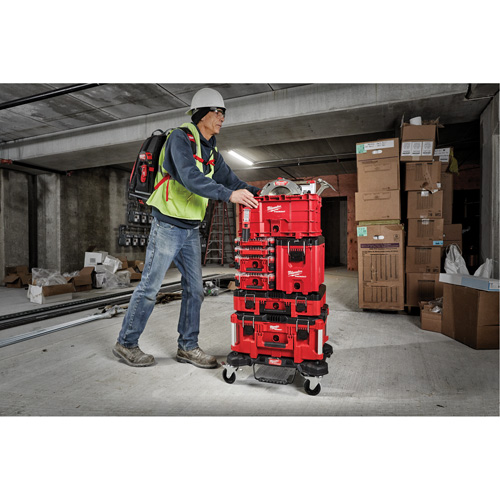 Coffre &agrave; outils compact Packout, 10" x 16-1/5" x 13", Noir/Rouge GTA Hardware Inc