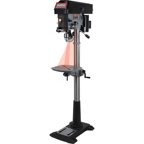 Variable Speed Drill Press, 15", 5/8" Chuck, 3300 RPM GTA Hardware Inc