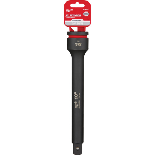 Rallonge pour douille Shockwave Impact Duty, Chocs, Prise 3/4", 10" lo GTA Hardware Inc