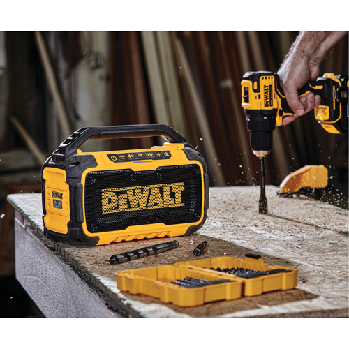 Max Jobsite Bluetooth&reg; Speaker (Tool Only), Lithium-Ion, 12 V/20 V GTA Hardware Inc