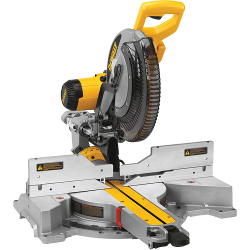 Scie &agrave; onglets combin&eacute;s coulissante &agrave; double biseau, 12", 15 A, 120 V GTA Hardware Inc