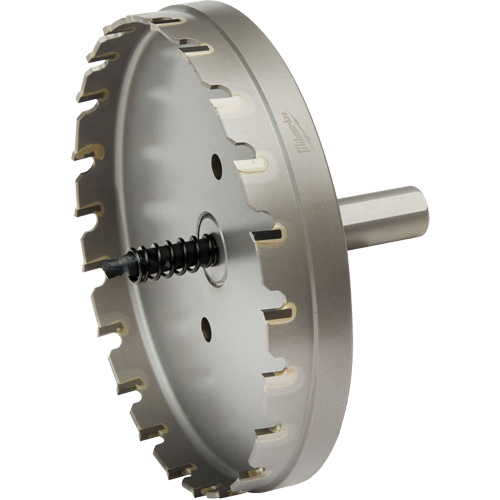 One-Piece Carbide Hole Cutters, 4-1/2", 3/16" Depth of Cut GTA Hardware Inc
