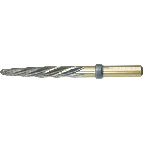 Drillco&reg; Nitro Construction Reamer, 3/4", Spiral Flute, High Speed Steel, Straight Shank GTA Hardware Inc