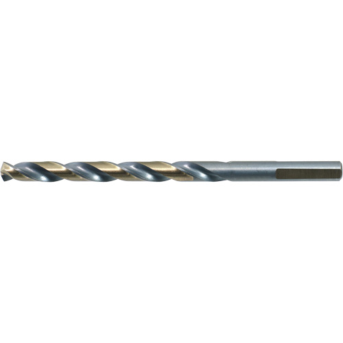 Foret &agrave; queue r&eacute;duite et &agrave; 3 m&eacute;plats courte &agrave; tige DRILLCO, Acier rapide, 1/16", 1-7/8" lo, 7/8" Cannelure, 140° Angle GTA Hardware Inc