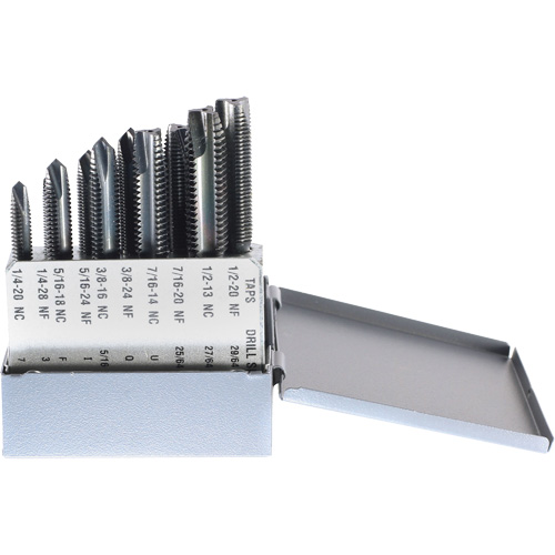Jeu de tarauds DRILLCO, 10 morcea GTA Hardware Inc