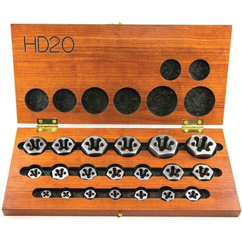 Jeu de fili&egrave;res hexagonales &agrave; fileter DRILLCO, 20 Morcea GTA Hardware Inc