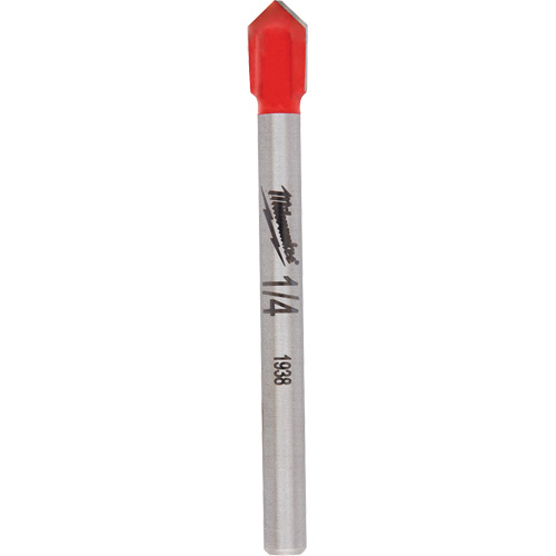 Glass & Tile Bit, 1/4", Carbide GTA Hardware Inc
