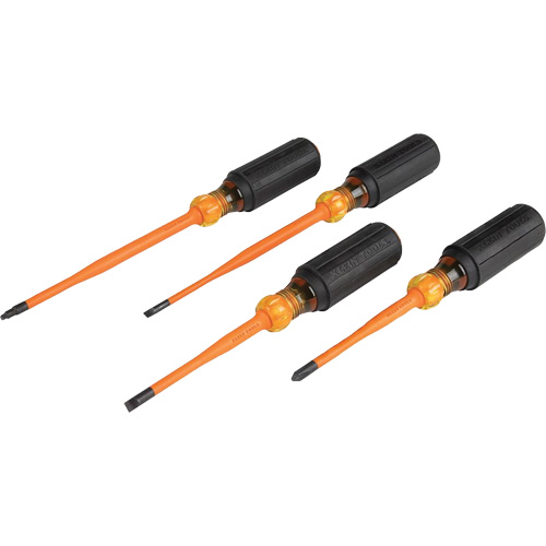 Jeu de tournevis isol&eacute;s &agrave; pointe mince, 1000 V, 4 M GTA Hardware Inc