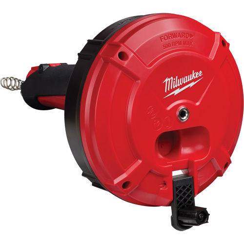 Furet Trapsnake avec dispositif d'alimentation et de retrait Cable-Drive, &eacute;lectrique, 25' Longueur du c&acirc;ble, 1/4" Diam&egrave;tre du c&acirc;ble GTA Hardware Inc