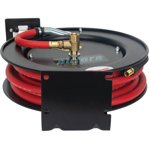 Hose Reel, Air/Water, 3/8" x 25', Single Hose, 300 psi GTA Hardware Inc