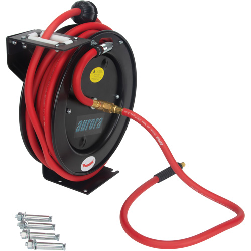 Hose Reel, Air/Water, 3/8" x 35', Single Hose, 300 psi GTA Hardware Inc