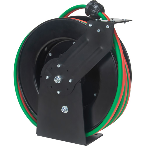 Welding Hose Reel, Welding Gases, 1/4" x 25', Single Hose, 300 psi GTA Hardware Inc