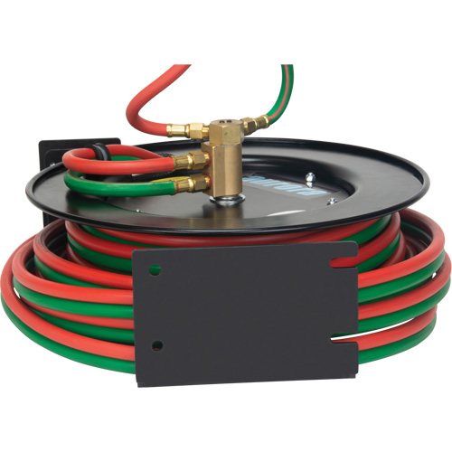 Welding Hose Reel, Welding Gases, 1/4" x 25', Single Hose, 300 psi GTA Hardware Inc