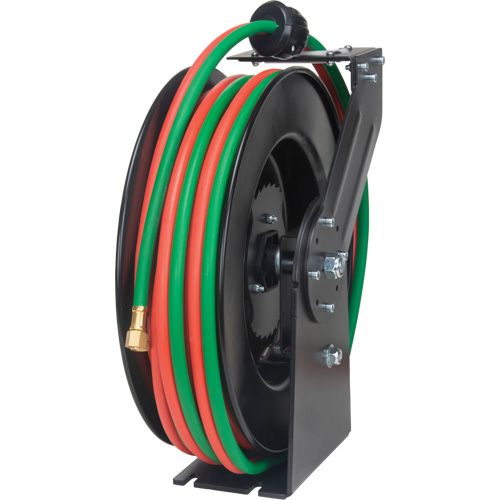 Welding Hose Reel, Welding Gases, 1/4" x 25', Single Hose, 300 psi GTA Hardware Inc