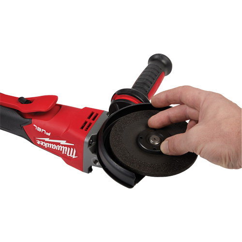 M18 Fuel Flathead Braking Grinder with Lock-On Slide Switch, 18 V, 5" Chuck, Lithium-Ion GTA Hardware Inc