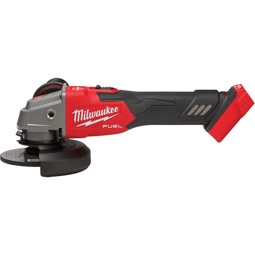 Meuleuse &agrave; frein &agrave; vitesse variable avec interrupteur &agrave; glissi&egrave;re verrouillable M18 Fuel, 18 V, Mandrin 5"/4-1/2", Lithium-ion GTA Hardware Inc