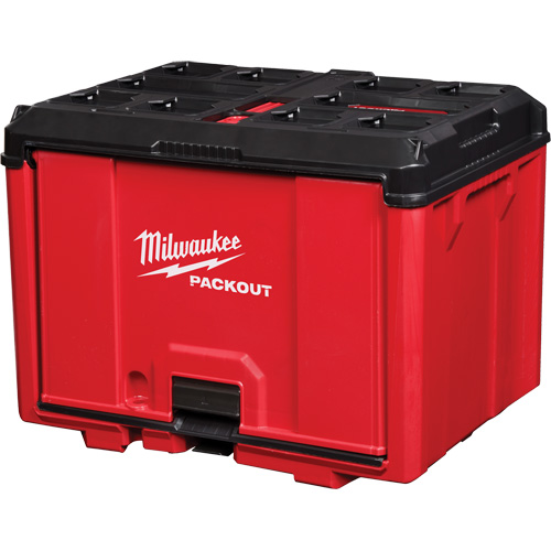 Packout Tool Cabinet, 15" x 15" x 20", Black/Red GTA Hardware Inc